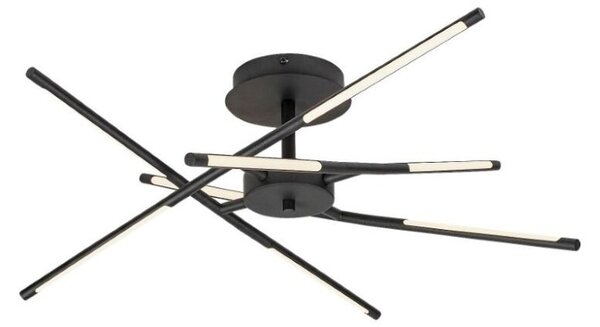 RABALUX 71056 Henli stropné svietidlo LED 30W/1300lm 3000K čierna, biela