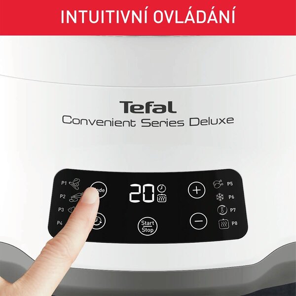 Convenient Series Deluxe Parný hrniec, biely TEFAL VC502D10