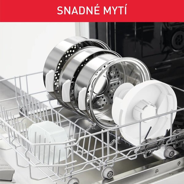 Convenient Series Deluxe Parný hrniec, biely TEFAL VC502D10