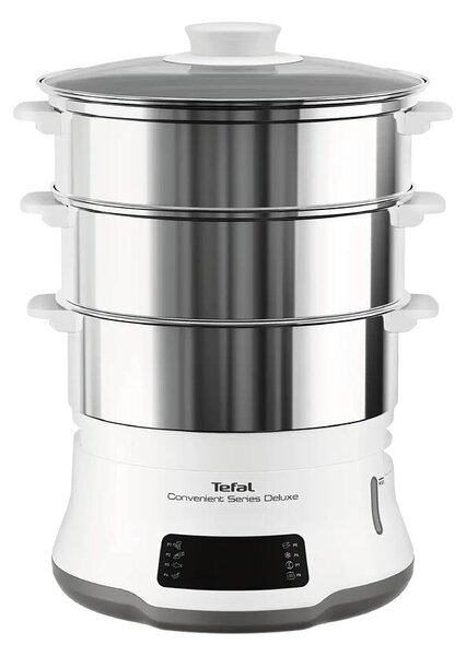 Convenient Series Deluxe Parný hrniec, biely TEFAL VC502D10