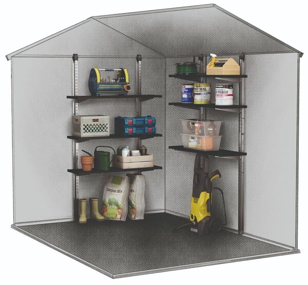 Shelving Kit 100 Polička pre záhradný domček KETER 259039