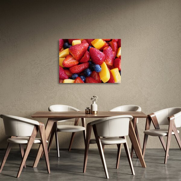 Sklenený obraz ovocia (70x50 cm)