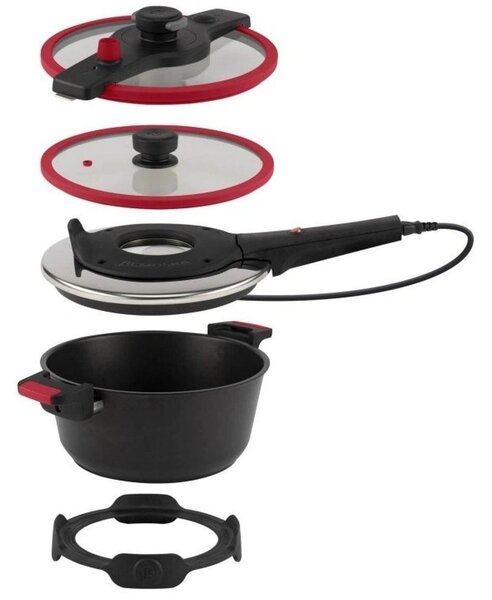 Tria Red Multifunkčný elektrický hrniec - červený T41/41 REMOSKA