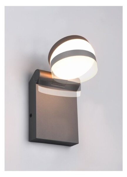 TRIO 245560142 ADOUR vonkajšie nástenné svietidlo SMD LED 7W/750lm 2300+3000+4000K IP44 antracit