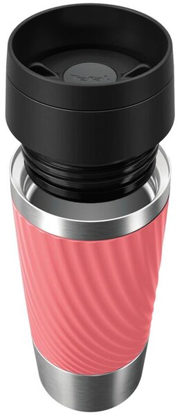 Travel Mug Twist Cestovný hrnček, 0,36 l, koralový TEFAL N2024410