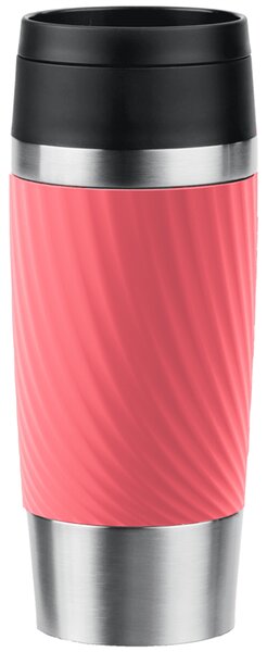 Travel Mug Twist Cestovný hrnček, 0,36 l, koralový TEFAL N2024410