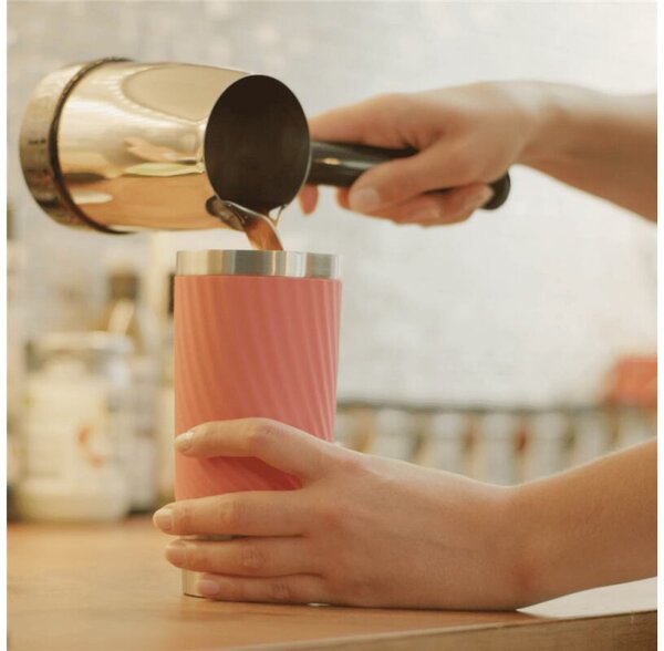 Travel Mug Twist Cestovný hrnček, 0,36 l, koralový TEFAL N2024410