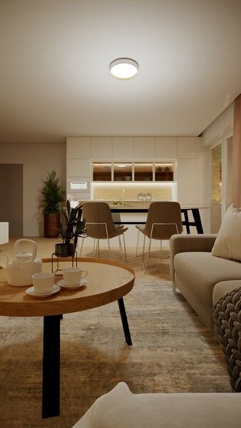 Philips 8720169301399 Hanno stropné svietidlo D384mm LED 24W/2800lm 4000K biela, zlatá, SceneSwitch