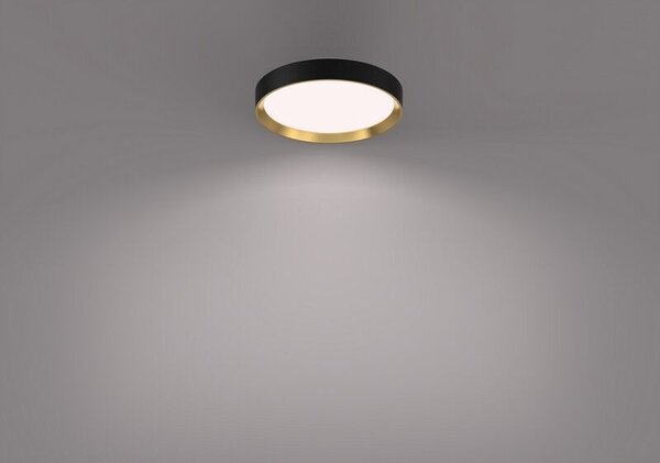Philips 8720169301351 Hanno stropné svietidlo D384mm LED 24W/2800lm 4000K čierna, zlatá, SceneSwitch