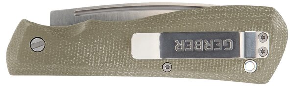 Mansfield Micarta Nôž, zatvárací, olivový GERBER 1064425