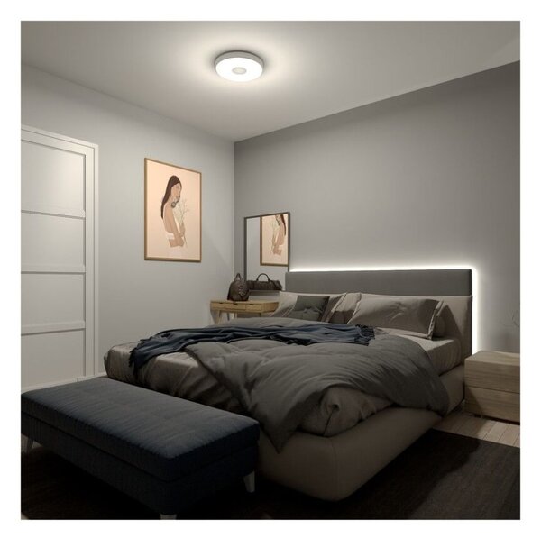 Philips 8720169301276 Coiner stropné svietidlo D389mm LED 24W/2800lm 4000K biela, SceneSwitch
