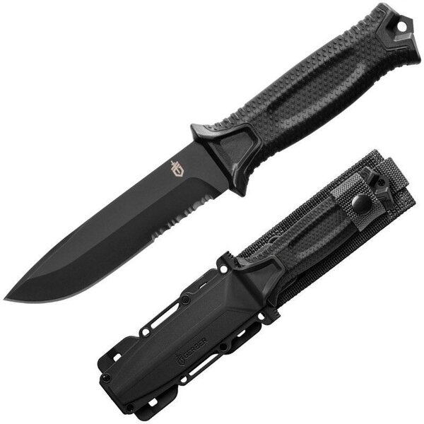 StrongArm Nôž, kombinované ostrie, čierny GERBER 1027840
