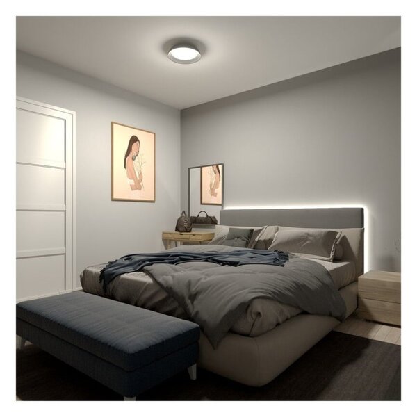 Philips UltraEfficient 8720169300996 Fleta stropné svietidlo D350mm LED 10W/1950lm 4000K priehľadná, SceneSwitch