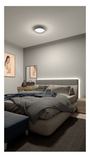 Philips UltraEfficient 8720169300996 Fleta stropné svietidlo D350mm LED 10W/1950lm 4000K priehľadná, SceneSwitch