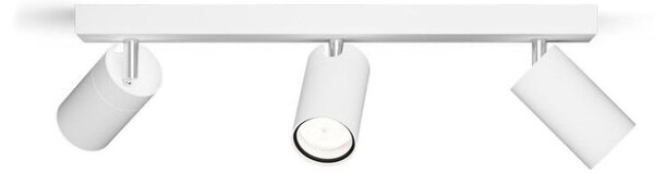 Philips 8720169299115 Idris stropné bodové svietidlo/spot 3xGU10 IP44 biela, ClickFix