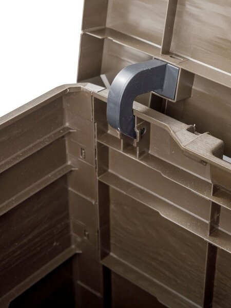 Woodys Úložný box 160 l, plastový, hnedý TOOMAX Z0186R0--3500