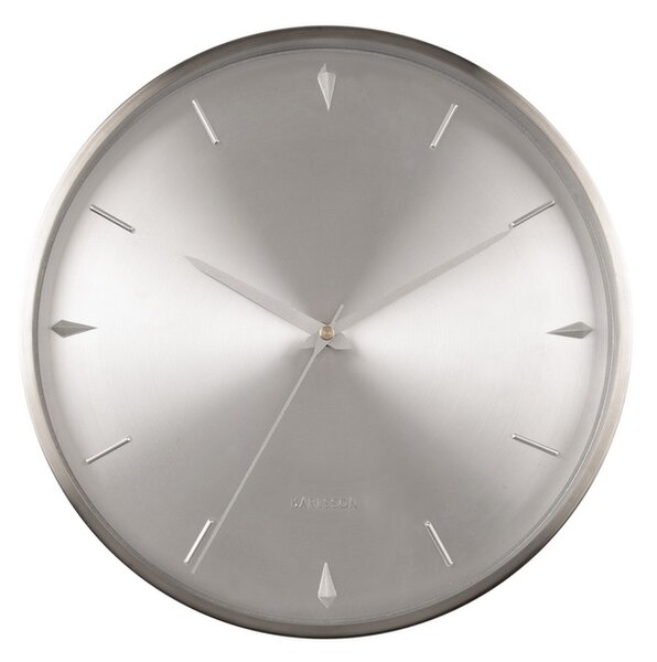 Karlsson 5896SI dizajnové nástenné hodiny, 30 cm