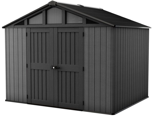 Stronghold Záhradný domček 10x8, 7,14 m², sivý KETER 260742