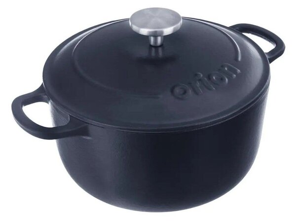 Liatina Smalt Hrniec s pokrievkou 3,3 l, ⌀ 22 cm ORION 113347