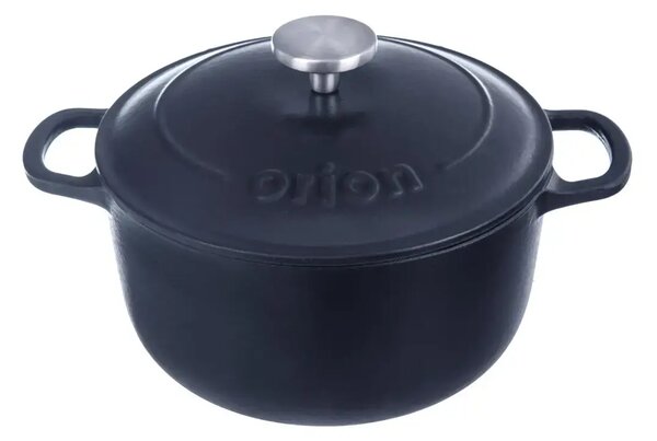Liatina Smalt Hrniec s pokrievkou 3,3 l, ⌀ 22 cm ORION 113347