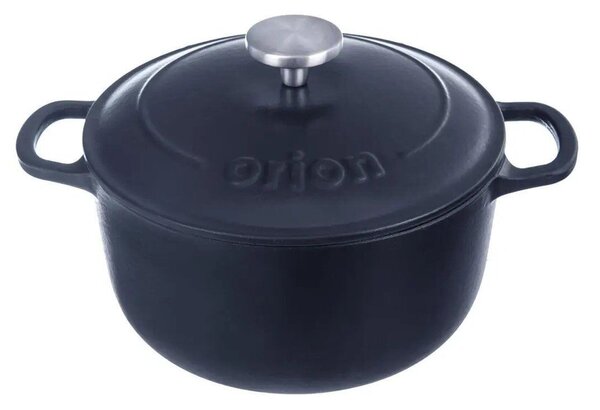 Liatina Smalt Hrniec s pokrievkou 3,3 l, ⌀ 22 cm ORION 113347