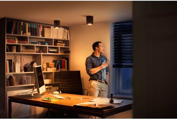 Philips HUE White Ambiance 8720169319936 Milliskin zápustné svietidlo GU10 3x4,2W/400lm 2200-6500K biela BlueTooth 3-set