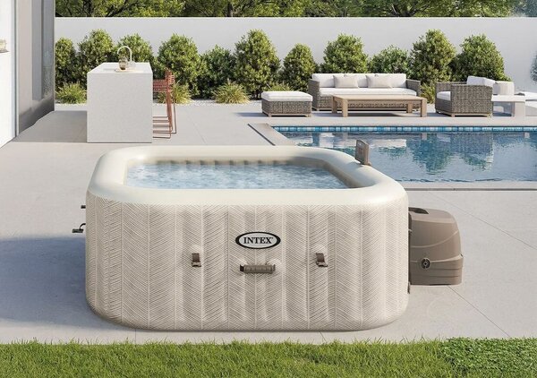 Pure Spa Vírivý bazén - Chevron Deluxe Bubble 4 AP, 795 l INTEX 11400291