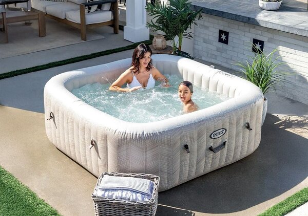 Pure Spa Vírivý bazén - Chevron Deluxe Bubble 4 AP, 795 l INTEX 11400291