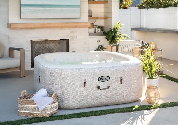 Pure Spa Vírivý bazén - Chevron Deluxe Bubble 4 AP, 795 l INTEX 11400291
