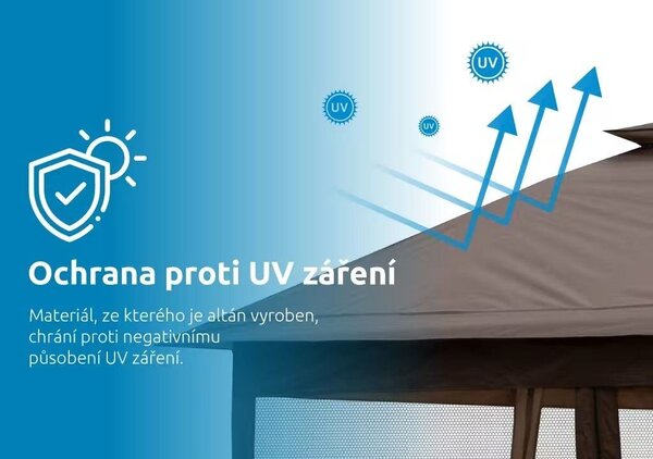 Vista Záhradný altán, béžový MARIMEX 10970574