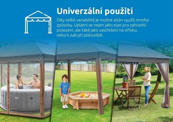 Vista Záhradný altán, béžový MARIMEX 10970574