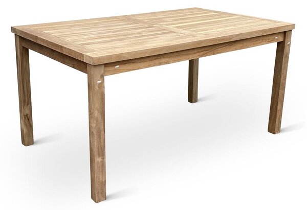 Garden I. Záhradný stôl 150 x 90 cm, teak, svetlohnedý NOELA 345917