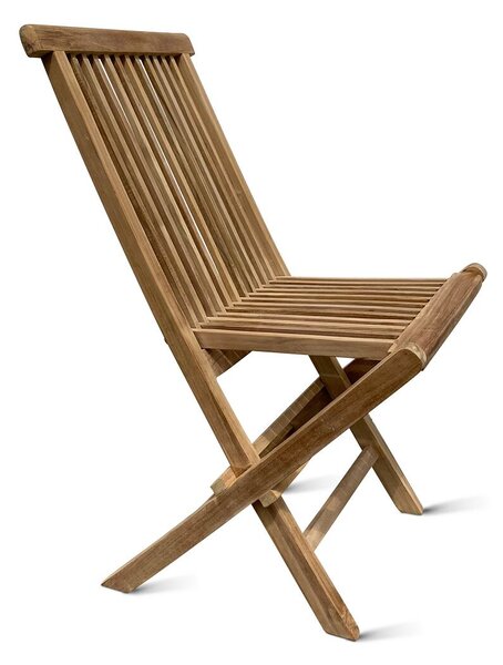 Clasic Skladacia stolička, teak, svetlohnedá NOELA 345741