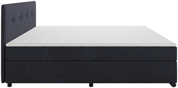 BOXSPRINGOVÁ POSTEĽ, 160/200 cm, antracitová MID.YOU - Online Only spálne, Online Only