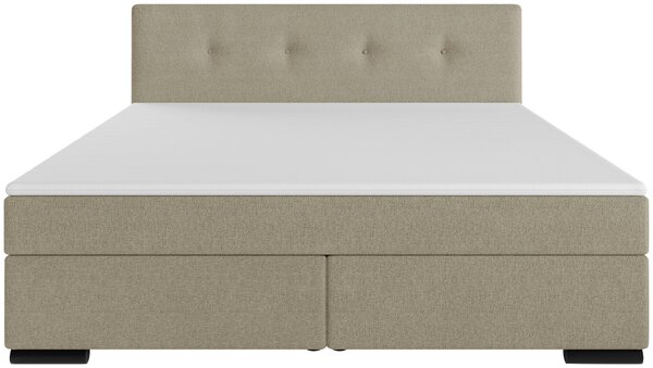 BOXSPRINGOVÁ POSTEĽ, 160/200 cm, béžová MID.YOU - Online Only spálne, Online Only