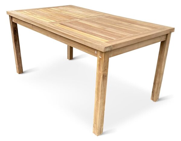 Záhradný drevený nábytok – stôl Garden I. + 6x kreslo Clasic, teak NOELA 3459172