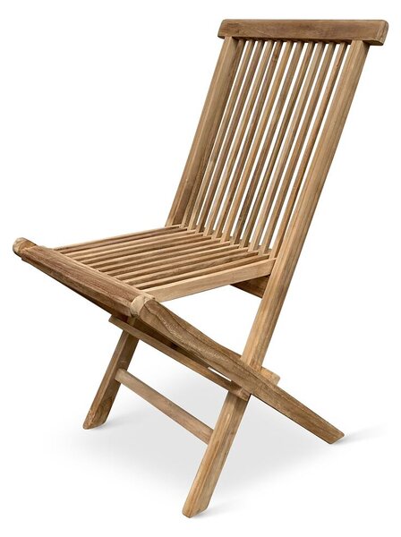 Záhradný drevený nábytok – stôl Garden I. + 6x kreslo Clasic, teak NOELA 3459172