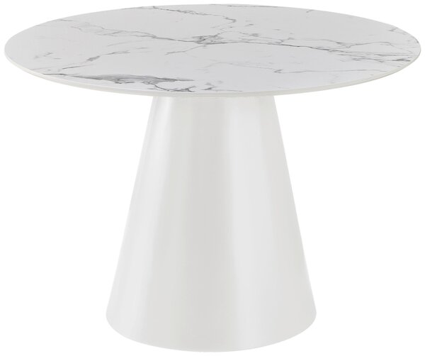 JEDÁLENSKÝ STÔL, biela, 120/120/75 cm P & B - Stoly, Online Only