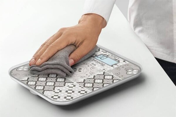 Optiss Kuchynská váha digitálna, motív mozaika, sklo TEFAL BC50D6V0