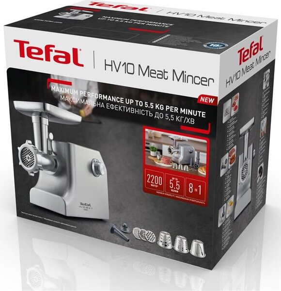 HV10 Mlynček na mäso, 2200 W TEFAL NE858D38