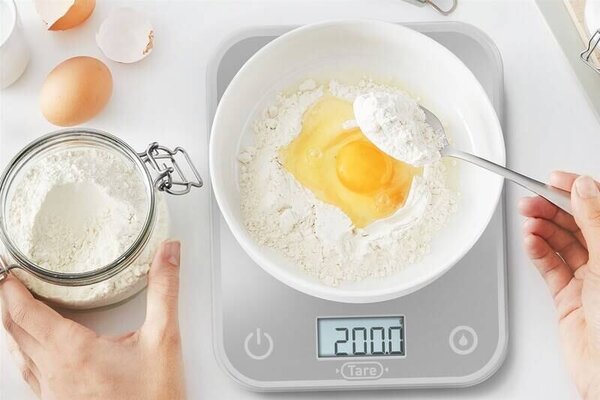 Optiss Kuchynská váha digitálna, sklo, sivá TEFAL BC50U4V0