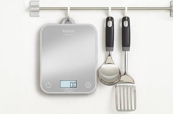 Optiss Kuchynská váha digitálna, sklo, sivá TEFAL BC50U4V0