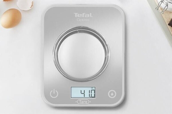 Optiss Kuchynská váha digitálna, sklo, sivá TEFAL BC50U4V0