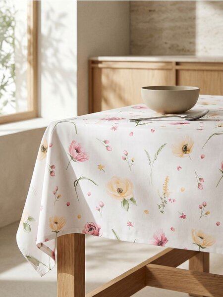 Sinsay - Obrus s kvetinovým motívom - viacfarebná