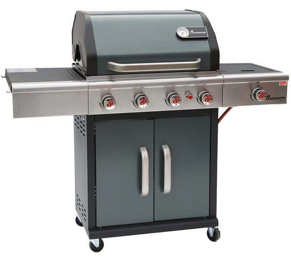 Triton PTS 4.1 Plynový gril, strieborný LANDMANN 12964