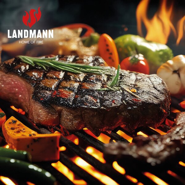 Barrel 550 Sudový gril na drevené uhlie LANDMANN 13657