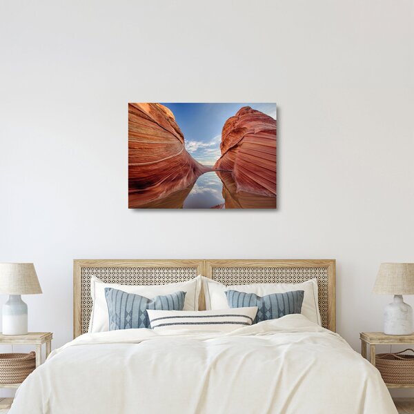 Sklenený obraz - Vermilion Cliffs Arizona (70x50 cm)