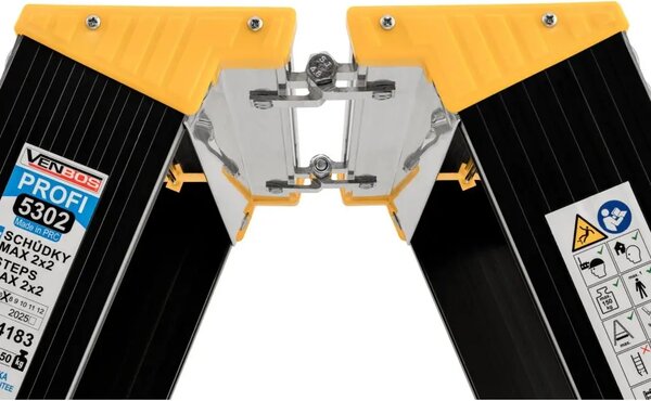 PROFI MAX 5303 Rebrík obojstranný 2x3 priečky, hliníkový VENBOS VEN.5303
