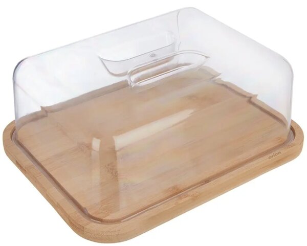 Doska servírovacia s poklopom 28×22×11 cm, bambusová ORION 126849