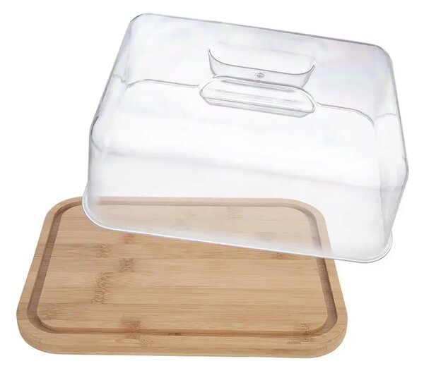 Doska servírovacia s poklopom 28×22×11 cm, bambusová ORION 126849